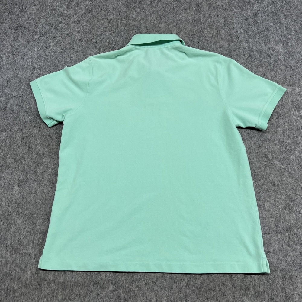 Vineyard Vines Polo Shirt Mens Large Green Slim Fit 100% Cotton Pique Whale Logo - Picture 2 of 16